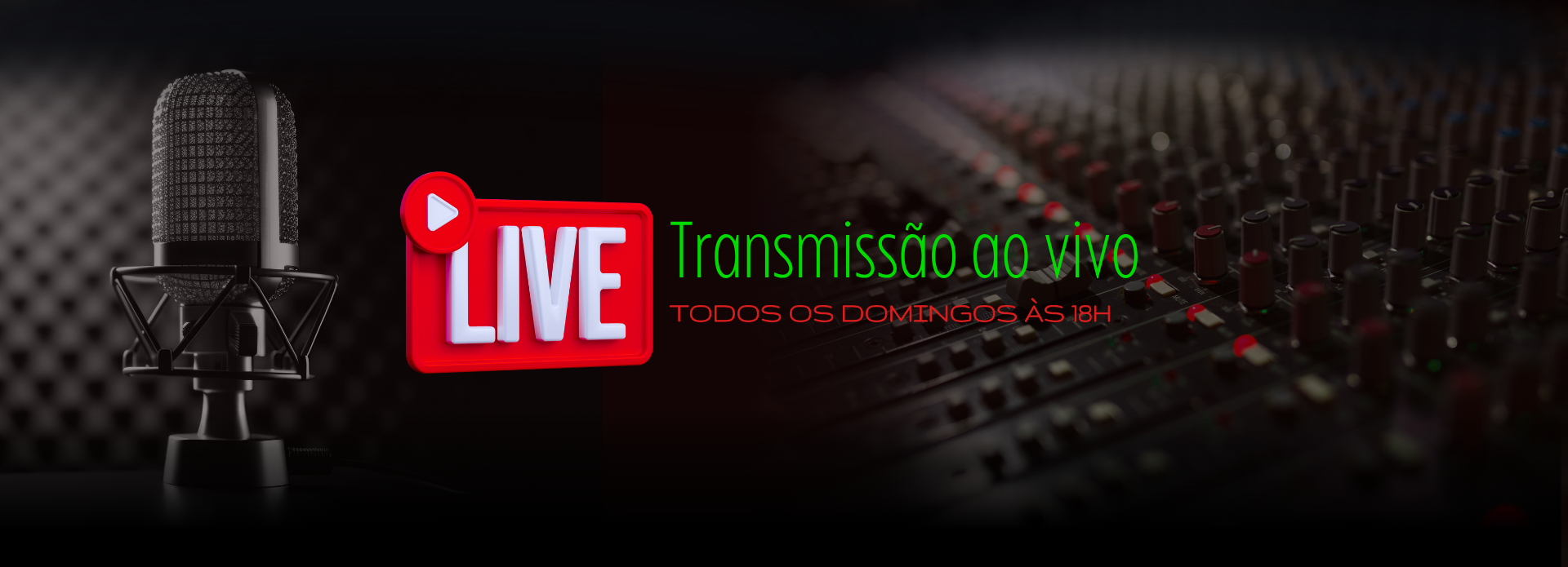 Transmissão ao vivo